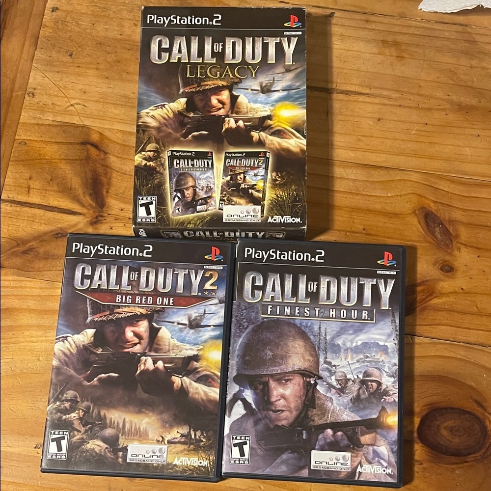 Call of Duty Legacy Collection for PlayStation 2 - Black